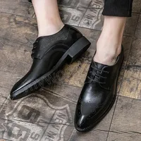 أحذية بنية اللون من الجلد من إيطاليا الرجال اللباس أحذية إيطالية المكتب 2022 أحذية الأعمال الرسمية SAPATOS