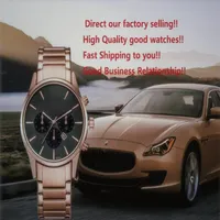 이탈리아 유명한 자동차 제목 브랜드 손목 시계 남성 단순한 디자이너 자동 운동 시계 스테인레스 스틸 스트랩 손목 시계 258L