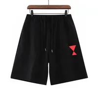 Calças de calça curta masculinas impressas na moda casual com loops soltos e shorts de hip-hop Summer Summer Short's Street Style