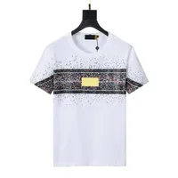 2022 Erkek Tasarımcıları T Shirt Moda Erkekler Siysi Siyah Beyaz Tees Kısa Kollu Kadınlar Sıradan Hip Hop Sokak Giyim Gömlekleri Asya Boyutu M-3XLQ53