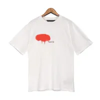 T-skjorta skjortor palm tshirt för män pojke tjej svett tee skjortor utskrift brev andningsbara avslappnade änglar t-shirts 100% ren bomullsstorlek s m l xl