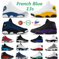 French Blue Jumpman 13 13s Men Basketball schoenen Hyper Royal Court Purple Black Cat Red Flint del Sol Brave Blue Lucky Green Bred Sport Women Sneakers maat 13
