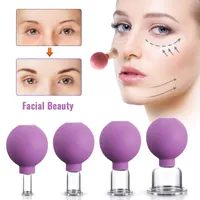 Vacuum Cupping Glass Jar Cellulite Massager for Face Acupuncture Hijama Suction Cup Slimming Fat Burning Health Care Sucker 220318