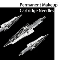 Dövme İğneleri Profesyonel 10 PCS/Paket Sterilize Mikrobladlı Kaş Kartuşu Membran 1