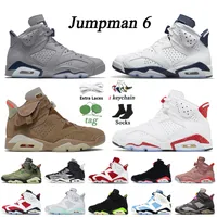 Jumpman 6 6S Basketball Shoes 2023 Georgetown Midnight Navy Cactus Jack British Khaki Red Oreo Mens Trainers Women Sneakers Black Infrared Bordeaux Electric Green