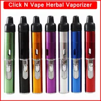 click N Vape sneak a toke vaporizer pen Smoking Metal pipes for smoking dry herb Vaporizer tobacco torch butane DHL UPS