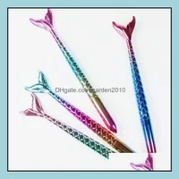 Ballpoint Pens Writing Supplies Office School Business Industrial Mermaid Pen Gift Stationery Fish Creative Carto DHVO9