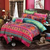 Bohemian 3D Comforter Bedding Sets Mandala Davet Cover مجموعة وسادة السرير الشتوية ملكة الملك بحجم Bedlinen sperpread 220628