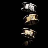 Ring Women Designer Luxury Men Women V-Waphape Vaponia Fashion Style Jewelry Classic Jewelry 18k Gold Rosed Rings SZ 6-9