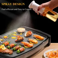200ml Glass spray bottle wholesale barbecue olive oil spray pot Cooking Utensils