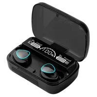 M10 TWS Edrombs Bluetooth 5.1 Headphone Vrai Stereo Stereo TWS Atouthones avec boîte de chargement imperméable de 3500mAh