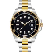 남성 자동 기계식 세라믹 럭셔리 여성 패션 역할 시계 40mm 풀 스테인레스 스틸 글라이딩 걸쇠 수영 손목 시계 Sapphire Luminous AAA Watch