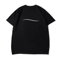 20SS Designer T Shirt Summer Short Sleeve Waves Män Kvinnor Älskare lyxiga t-shirts Fashion Senior Pure Cotton High Quality Size S-2XL