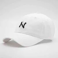 2022 New Men 's and Women's Baseball Caps Classic Embroidered Letter N 캐주얼 모자 커플 같은 야외 Y Sun 12