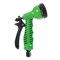 Garden Justerbar Spray Size Alloy Sprinkler Dysor Vatten Spray Head Högtryckspistol för vattning av biltvätt