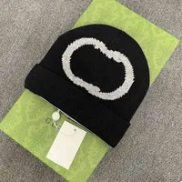 Podwójny liter wełniany kapelusz jesienny i zimowy zimny kapelusz w stylu zagraniczny męski dzianinowy przypływ