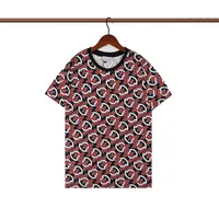 Summer Designer T-shirt Losse Slanke Manner Merk Coat Casual Shirt Brief Afdrukken Hoogwaardige Kleding Straat Kleding met korte mouwen CYM13