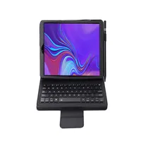 Soft Litchi Lederhülle mit abnehmbarer Bluetooth -Tastatur für Samsung Galaxy Tab S6 10.5 2019 T860 T865 Tablet SA860 Stylus223z