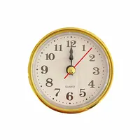 5PCS 65MM Round Quartz Clock Insert with Arabic Numerals DIY Built-In Clockwork Accessories Replacement299G