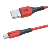 Liquid Silicon Data Cable Android Fast Lade USB -Mobiltelefonkabel