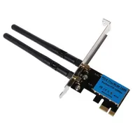 Çift Bant 1200Mbps PCI-E Kablosuz WiFi Adaptör Ağ Kartı 2.4G/5GHz Wi-Fi PCE E Dizüstü bilgisayar için