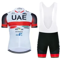 UAE 사이클링 팀 저지 20D 자전거 반바지웨어 슈트 ropa ciclismo 남성 여름 퀵 드라이 자전거 자전거 자전거 마이 실롯 바지 의류 220601