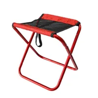 Cubiertas de silla portátil al aire libre plegado plegamiento de aluminio asiento pesca camping picnic silla de comedor