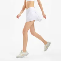 Sports Fitness Shorts Women's Pleated Skirts Anti Light Outdoor Quick Drying Breathable Tennis Skirt Running Fitness Training Short Gym