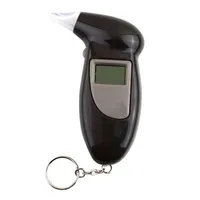 2020 Professional Alcohol Breath Tester Breathalyzer Analyzer Detector Test Keychain Breathalizer Breathalyser DeviceLCD Screen282T