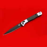 Benchmade 4170BK Otomatik Fakat Katlama Bıçağı 3.95 "S90V Siyah Mızrak Noktası Bıçağı Alüminyum Tutamalar Karbon Fiber 4170 Otomatik Araçlar Tek Eylem
