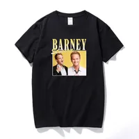 남자 티셔츠 Barney Stinson 내가 당신의 어머니 랩퍼 T 셔츠 남자 빈티지 90 년대 tshirts 상단면 짧은 슬리브 티셔츠 의류 EU Sizem