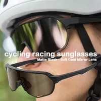 Ciclismo de gafas Gafas de carreras de gafas Sol para hombres Montaña MTB Goggle Polarizado S2 220712