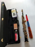 Black Gold YSS-82Z Soprano Saxophone Music Instrument B Flat Soprano Saxophone With Mouthpiece
