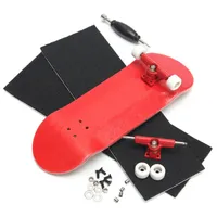 100 mmx32 mm mini houten vinger skateboards professioneel houten skate bord met lagers wielschuimschroevendraaier 220608