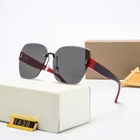 28 Luxe ovale zonnebril voor mannen Designer Zomertinten Gepolariseerde bril Zwarte Vintage Oversized zonnebrillen Mannelijk zonnebril met doos met doos