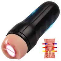 9,6 pollici Big Size Maschio Masturbatore 3D Realistic Vagina Pocket Pussy per il pene stimolazione del silicone Masturbatori Sexy Giocattoli da uomo