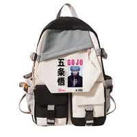 حقيبة الظهر Jujutsu Kaisen itadori Yuji Travel Notebook Cartoon Student School Bag Kids Bookbag Mochila Yuta Angry Animebackpack