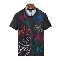 Męskie koszulki 2022 Letnie haftowa bawełniana Wysokiej jakości niestandardowe odzież Top Designer T Shirt Damska luksusowe pary hip-hopowe krótkie rękawy Sziem-3xl#96
