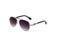 2236 Designer Brand Classic Sunglasses Fashion Women Sun Glasses UV400 Gold Frame Green Mirror 50mm Lens with Box