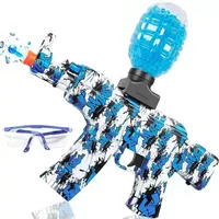 Favor AK47 Electric Gel Ball Blaster Gun Toys Full Auto Splatter Ball Blasters with 5000 Water Bead Rechargeable Battery Powered Shoot Up to 65 Ft