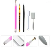 Nail Gel 5Pcs Salon Magnetic Pens Cat Eye Tools Art Supplies For Female Prud22