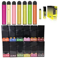 Ultra 2500 Puffs Dispositivo de vape de cigarrillo desechable 850 mAh Batería 9 ml Cartucho de arranque Kit