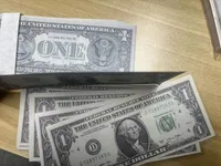 Icslp Quality American Paper Money Бесплатная копия Dollar Dolllars Party Используйте атмосферу валюта 1 Американские реквизиты пьесы/пакет высокий праздничный w njcj