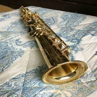 Yanagisawa Sopran-Saxophon S-901 II Musikinstrument B Flat Messing Gold Lack neue Ankunft Saxophon-hergestellt in Japan2883