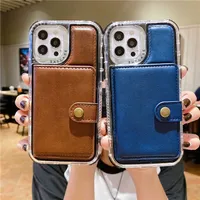 3 in 1 Retro Folio Armor Phone Case for iPhone 13 12 11 Pro Max XR XS 6 7 8 Plus SE Multiple Card Slots Leather Wallet Clutch Bracket Hybrid