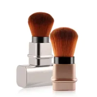 Retractable Single Makeup Brush High Quality Upscale Makeup Tools Kabuki Loose Powder Sculpting Brushes