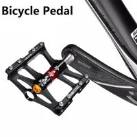 4 roulements pédale de vélo antidérapant ultra-léger CNC MTB Pédale de montagne pédale de roulements scellés accessoires de vélos255g