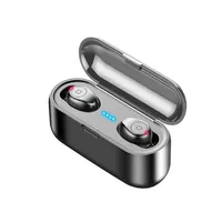 F9 TWS Bluetooth V5 0 Ohrhörer Wireless Ohrhörer Stereo Sport Wireless Kopfhörer Ohrhörer Headset für iPhone xiaomi242c231v