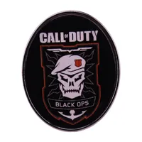 Call-of-Duty-Black-Op-Ops Logo Poster Inspiration Abzeichen Schießspiel Brosche Rucksack Dekoration Schmuck
