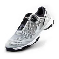 Buty do golfa Mężczyźni Sporty Wodoodporne Męskie Gałki Klamra Shoelace Oddychające Anti-Slip Training Sneakers 220411